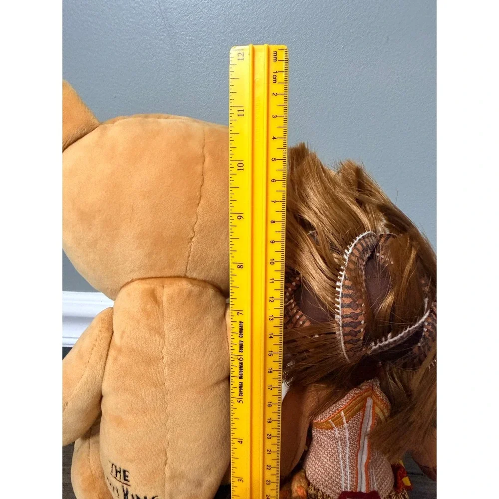 Disney The Lion King Simba Plush Set Broadway Live Stuffed Animal Toy